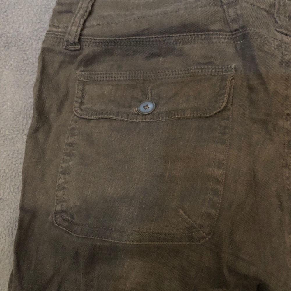 Grey linen pants